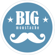 logo big moustache