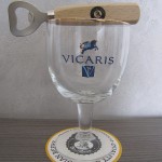 verre Vicaris et decapsuleur Belgibeer