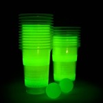 Beer pong lumineux