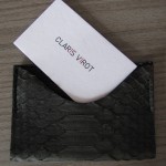 porte carte python Claris Virot