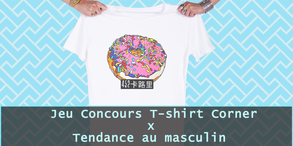 t-shirt corner entete