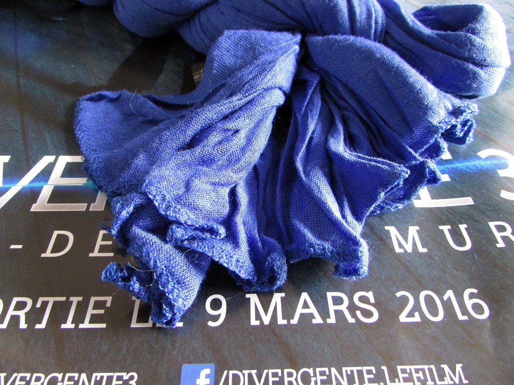 bandit box foulard bleu