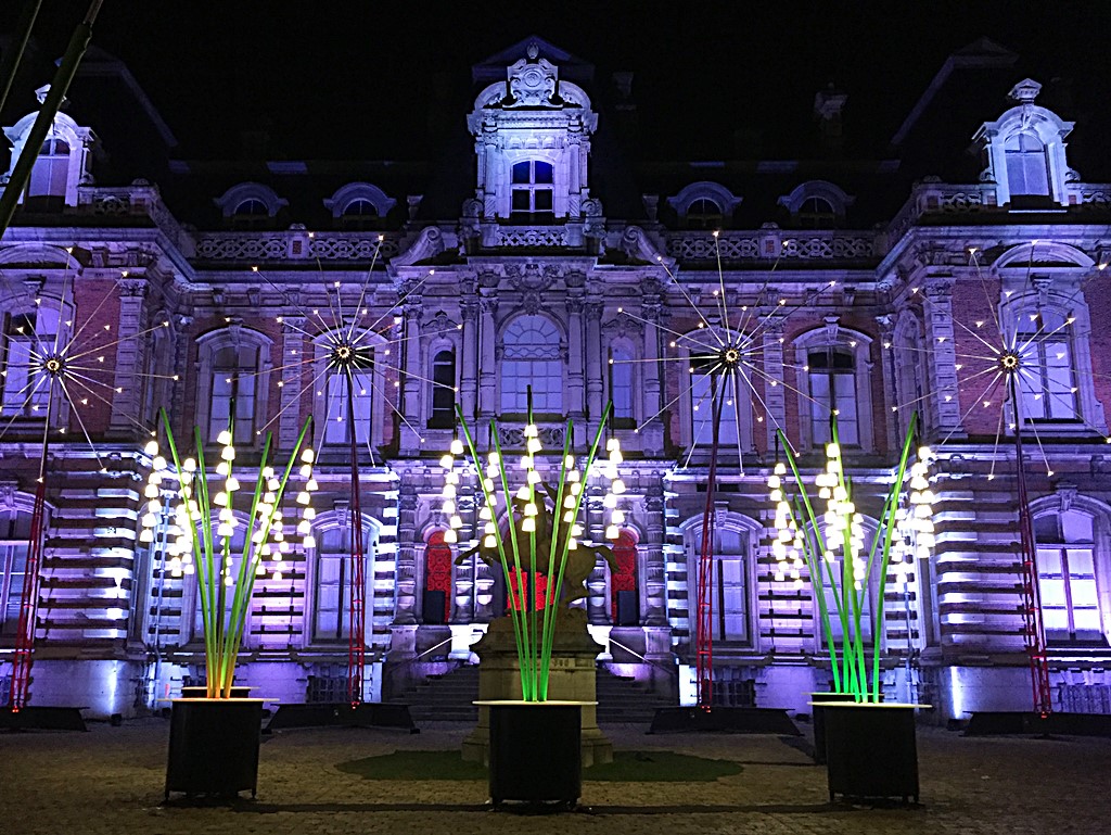 illuminations lumineuses monumentales chateau perrier epernay