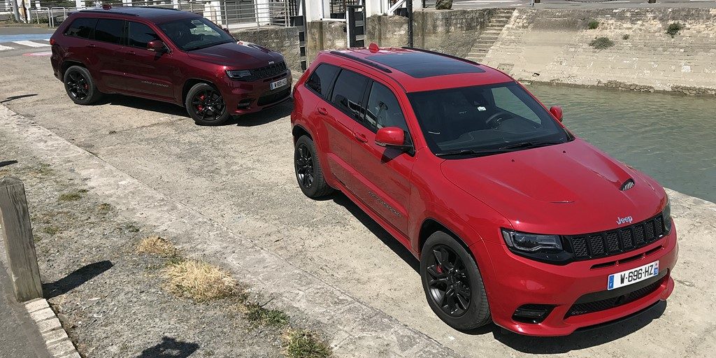 jeep grand cherokee srt entete