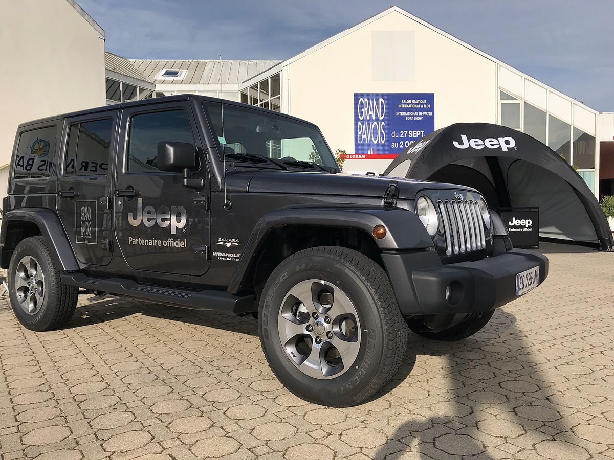 grand pavois jeep wrangler partenaire officiel