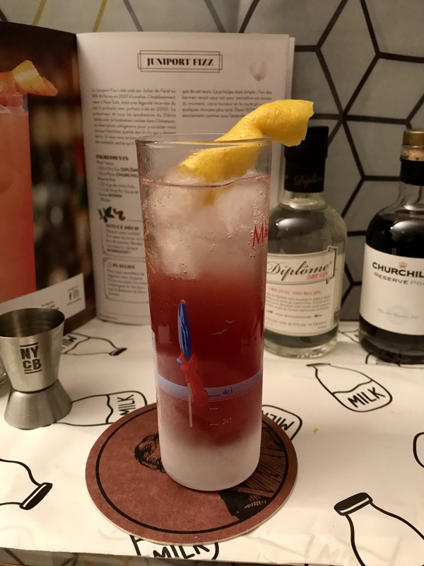 juniport fizz - cocktail box