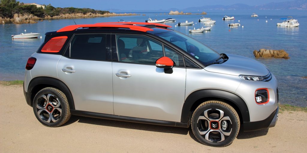 C3 aircross bord de mer