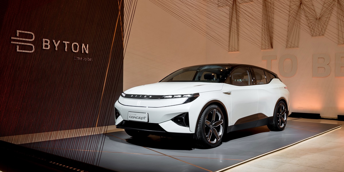 BYTON concept car - Avant première européenne à la Milan Design Week