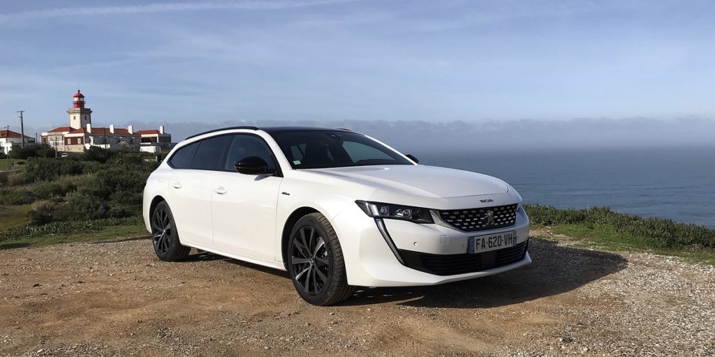 Peugeot 508sw blanche