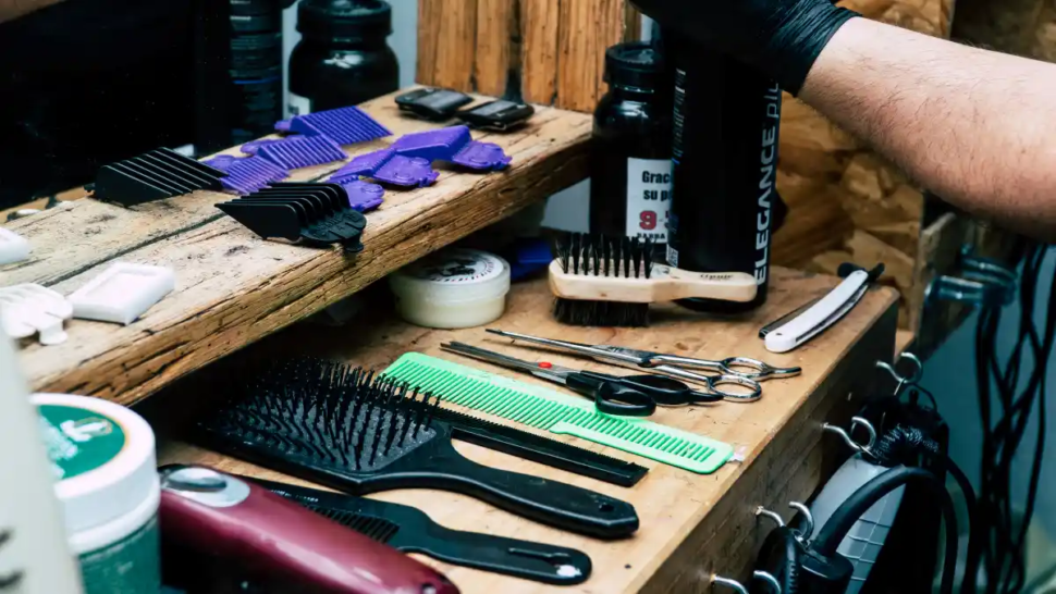 barbier et entretien de la barbe