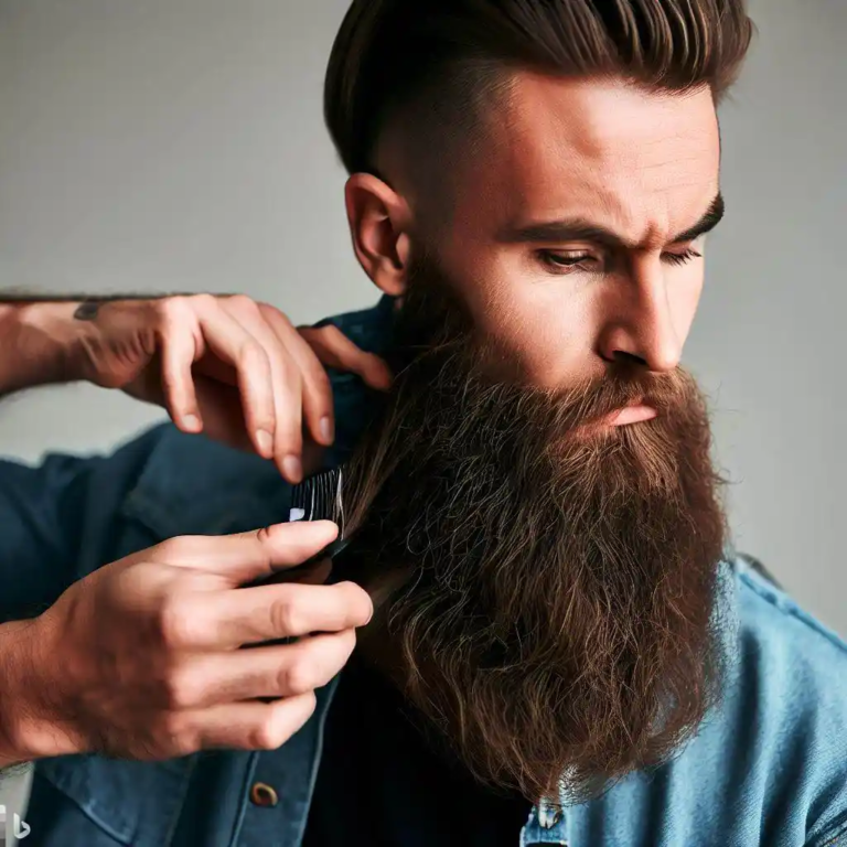 Comment discipliner les poils rebelles dans ma barbe ?