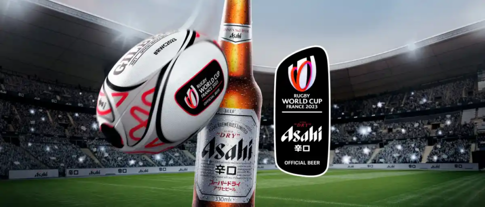 Asahi sponsor coupe du monde de rugby 2023