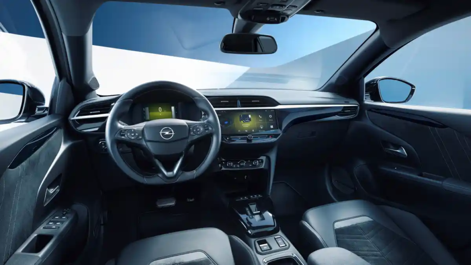Opel Corsa Electric vue intérieur