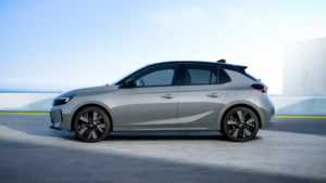 Opel Corsa Electric vue profil